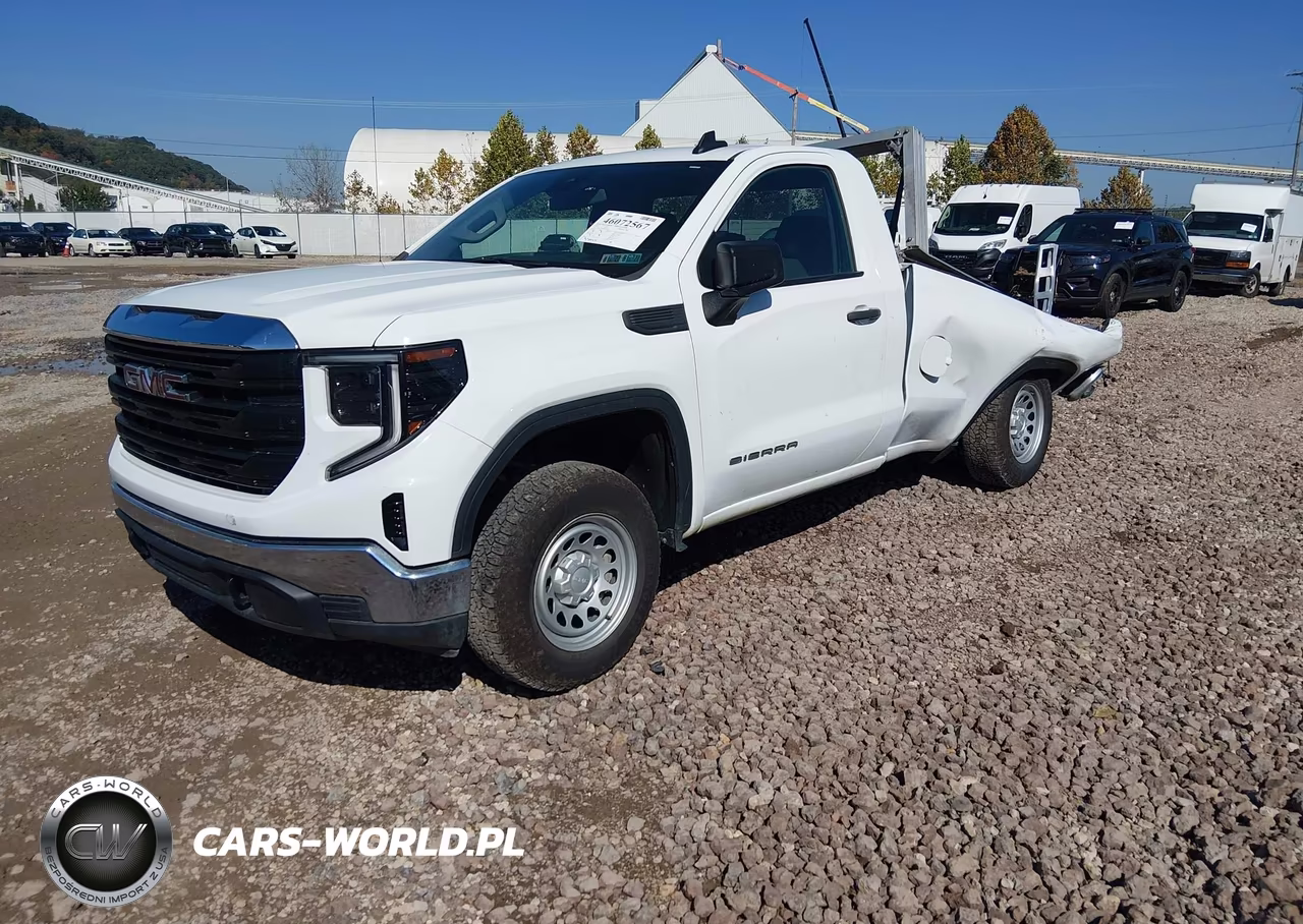 2024 GMC Sierra 1500 4Wd Long Box Pro VIN:3GTNUAEDXRG435631 - 2