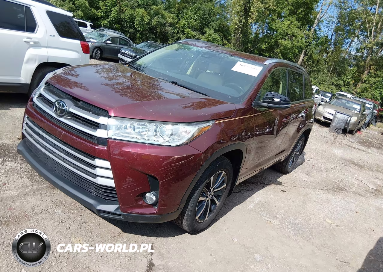 2017 Toyota Highlander Xle VIN:5TDJZRFH5HS462266 - 2