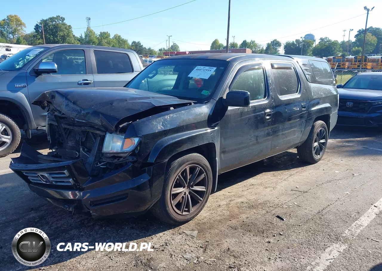 2007 Honda Ridgeline Rts VIN:2HJYK16417H528449 - 2