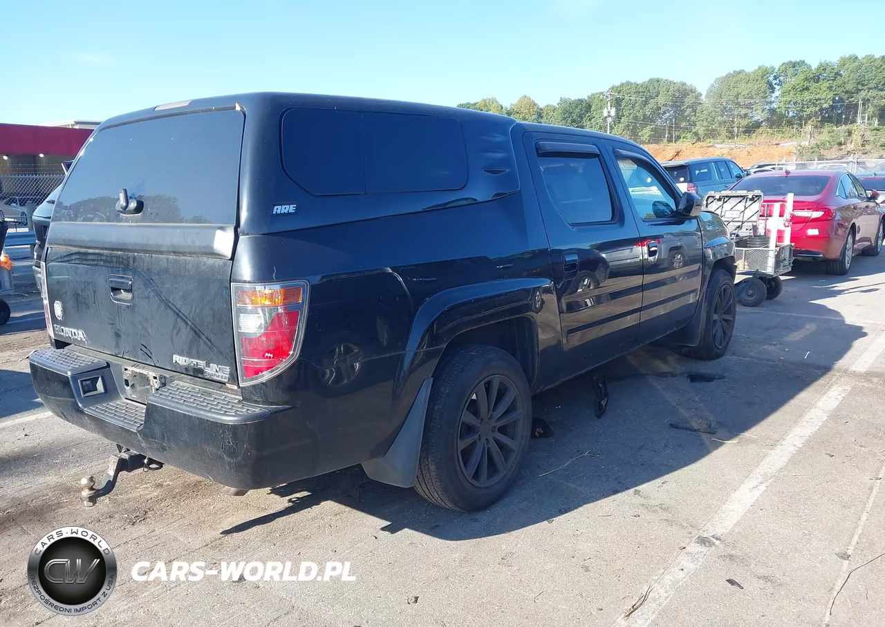 2007 Honda Ridgeline Rts VIN:2HJYK16417H528449 - 4