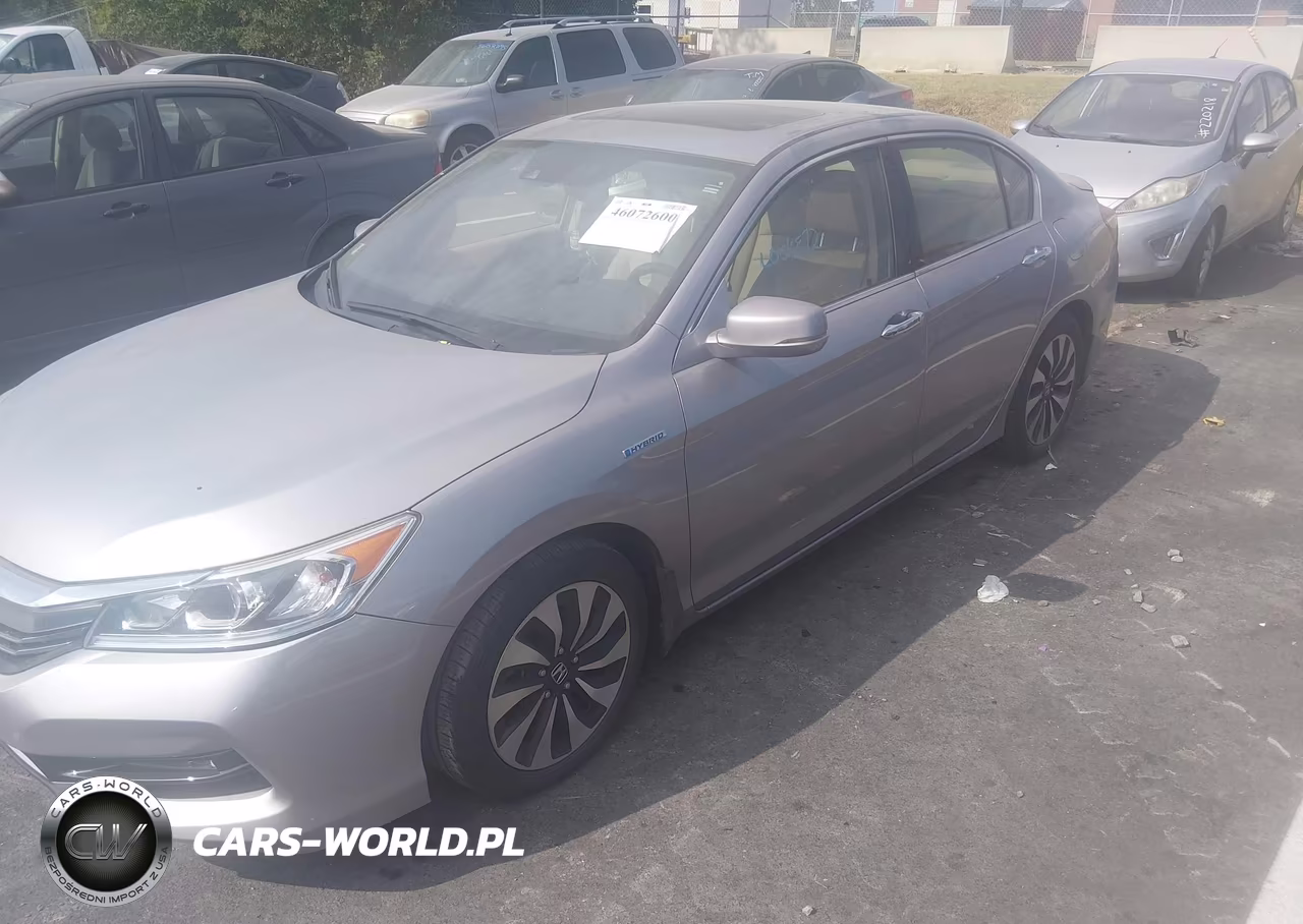 2017 Honda Accord Hybrid Ex-L VIN:JHMCR6F50HC027913 - 6