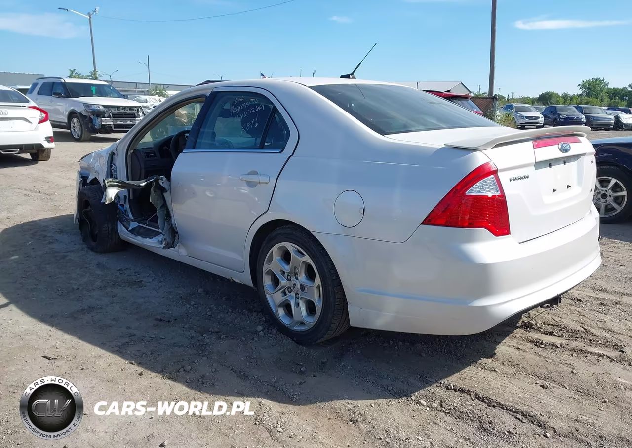 2010 Ford Fusion Se VIN:3FAHP0HA6AR422342 - 3