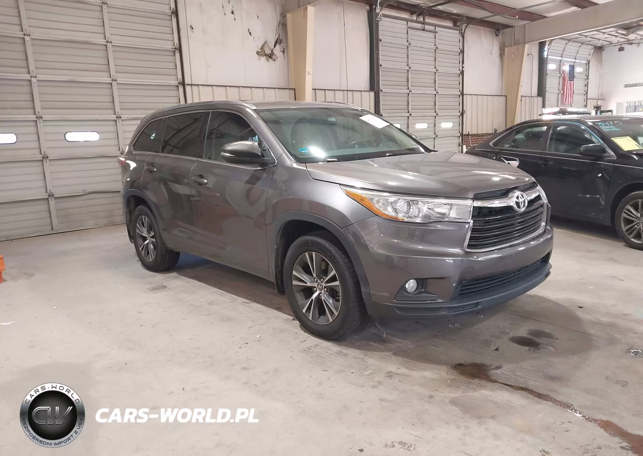 2016 Toyota Highlander Xle V6 VIN:5TDJKRFHXGS302385 - 1