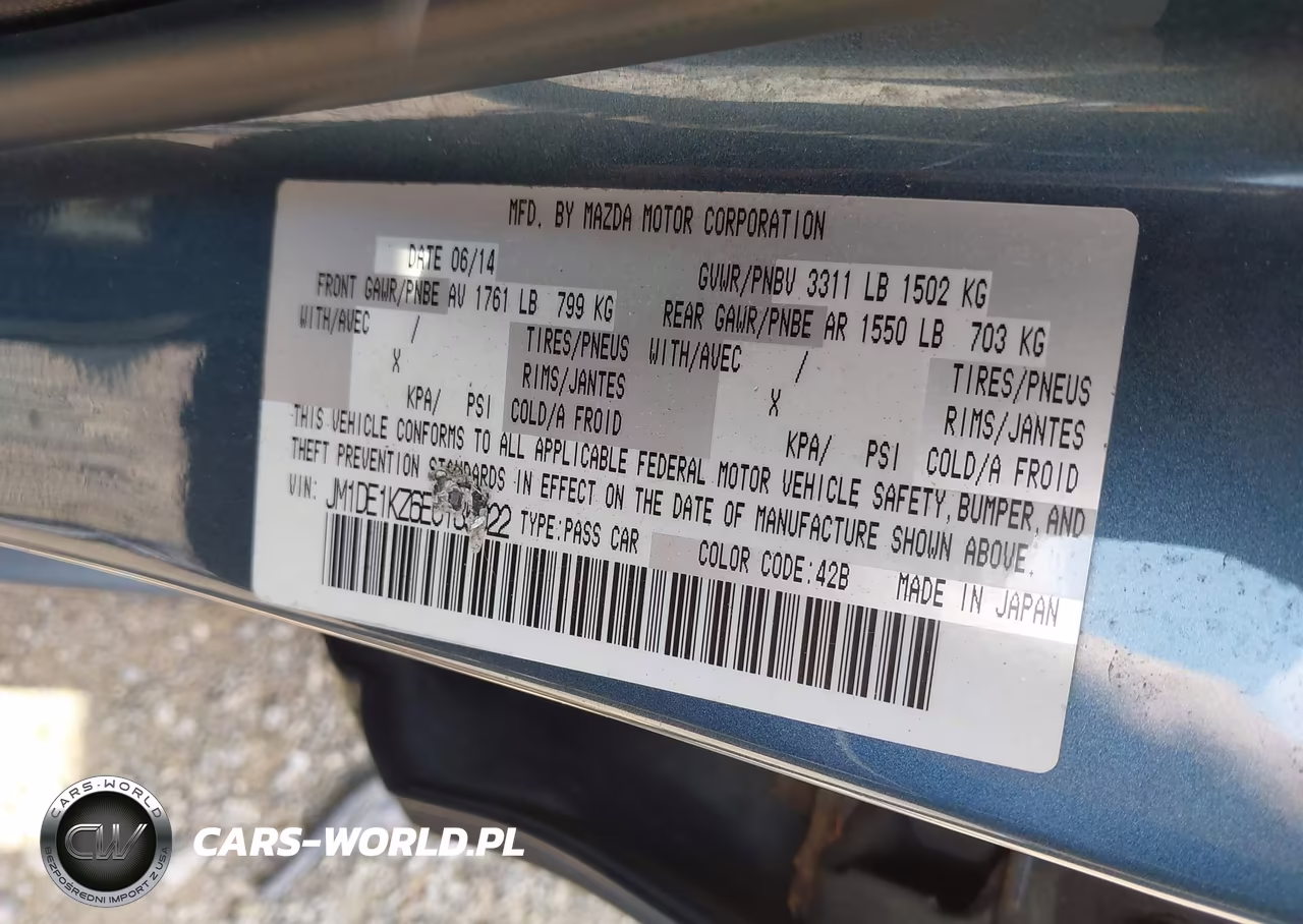 2014 Mazda Mazda2 Sport VIN:JM1DE1KZ6E0185022 - 9