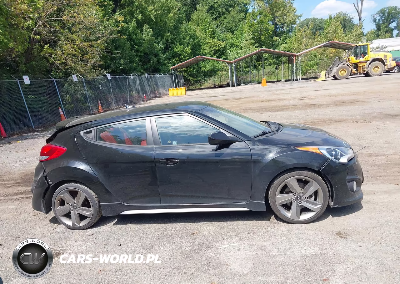 2015 Hyundai Veloster Turbo R-Spec VIN:KMHTC6AE4FU243955 - 13