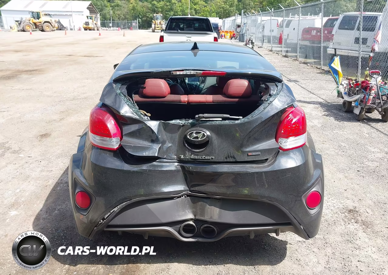 2015 Hyundai Veloster Turbo R-Spec VIN:KMHTC6AE4FU243955 - 16