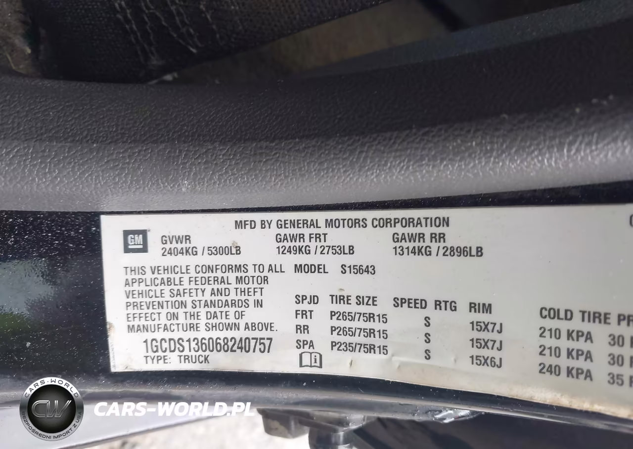 2006 Chevrolet Colorado Lt VIN:1GCDS136068240757 - 9