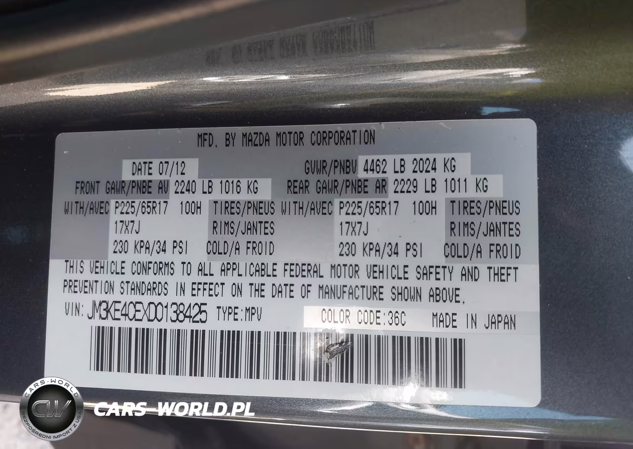 2013 Mazda Cx-5 Touring VIN:JM3KE4CEXD0138425 - 9