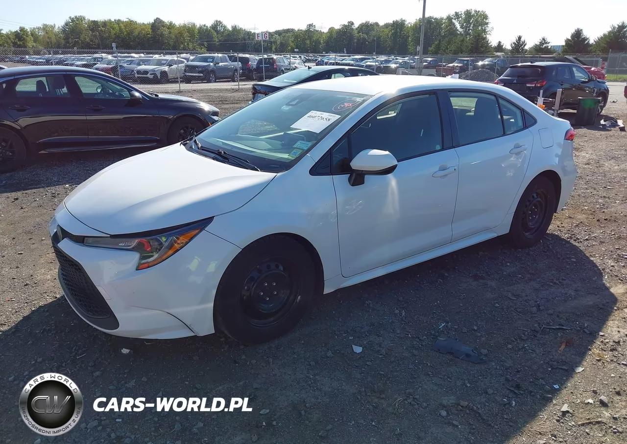 2020 Toyota Corolla Le VIN:JTDEPRAE6LJ026620 - 2