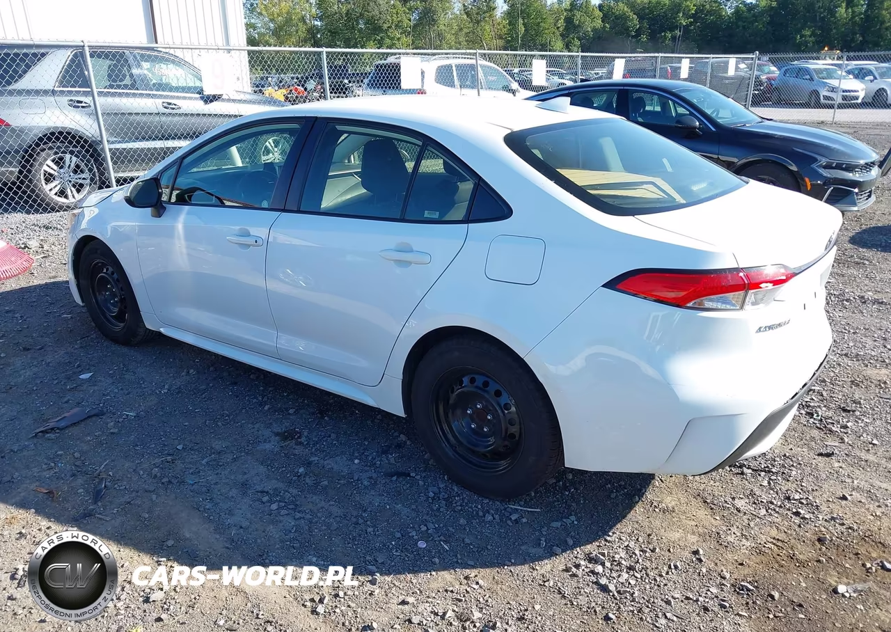 2020 Toyota Corolla Le VIN:JTDEPRAE6LJ026620 - 3
