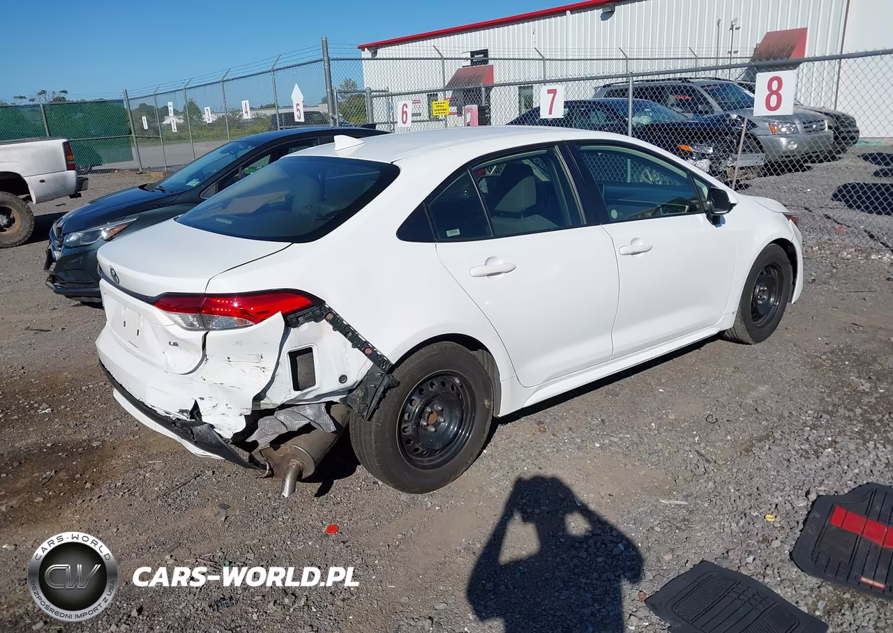 2020 Toyota Corolla Le VIN:JTDEPRAE6LJ026620 - 4
