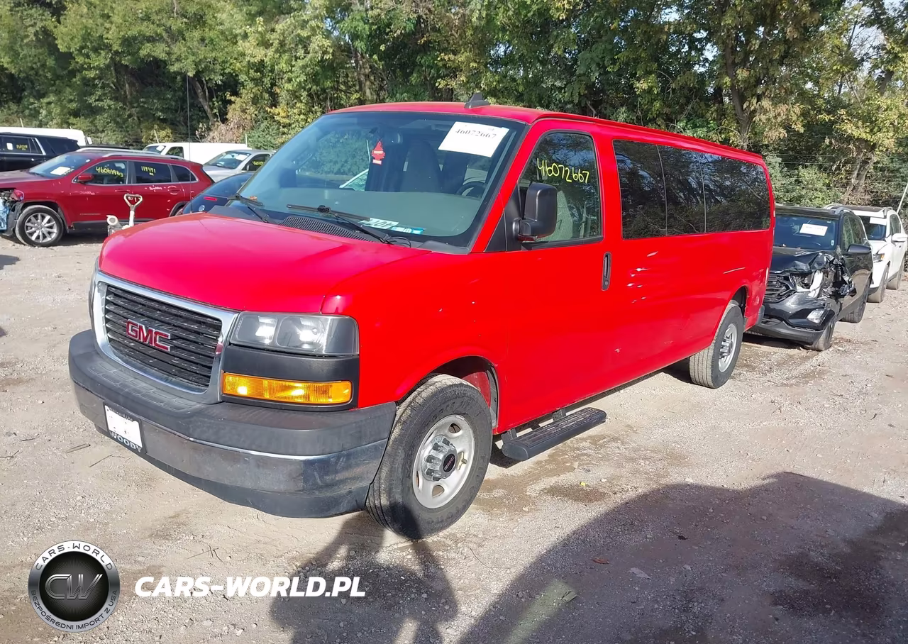 2017 GMC Savana 3500 Lt VIN:1GJZ7PFG6H1282028 - 2