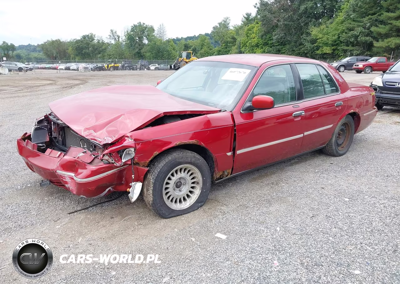 2000 Mercury Grand Marquis Ls VIN:2MEFM75WXYX736282 - 2