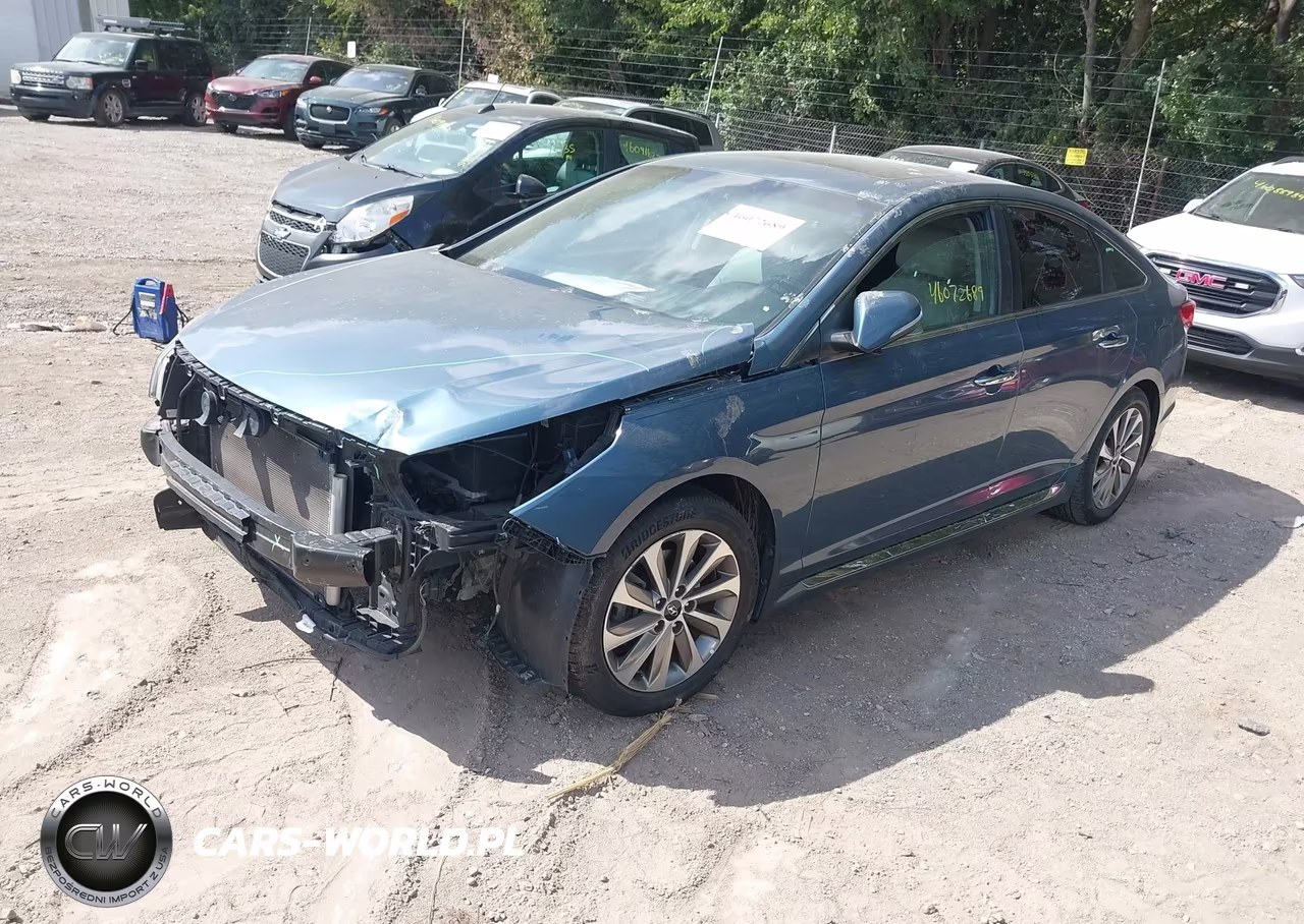 2016 Hyundai Sonata Sport VIN:5NPE34AF6GH396293 - 2