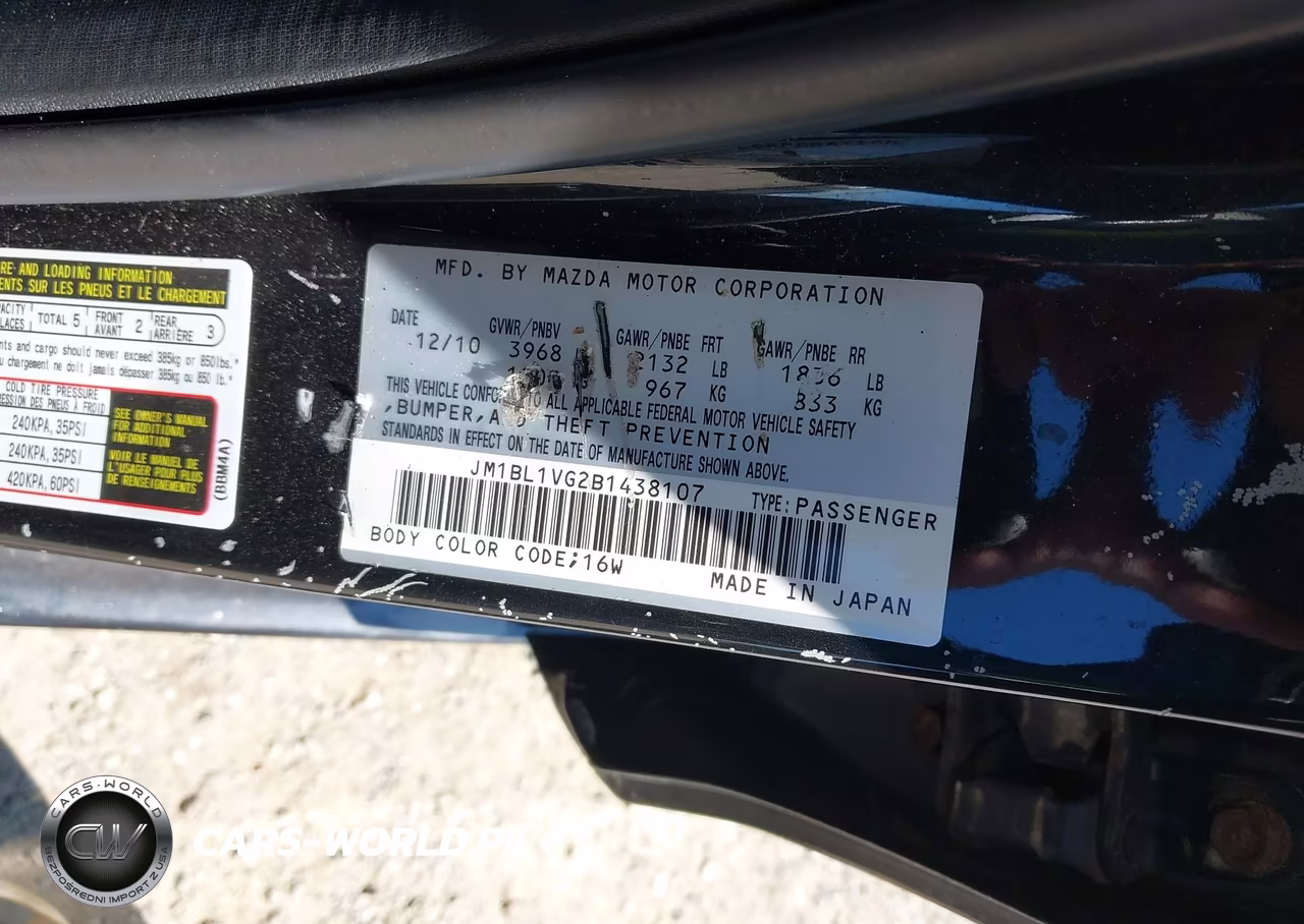 2011 Mazda Mazda3 I Touring VIN:JM1BL1VG2B1438107 - 9