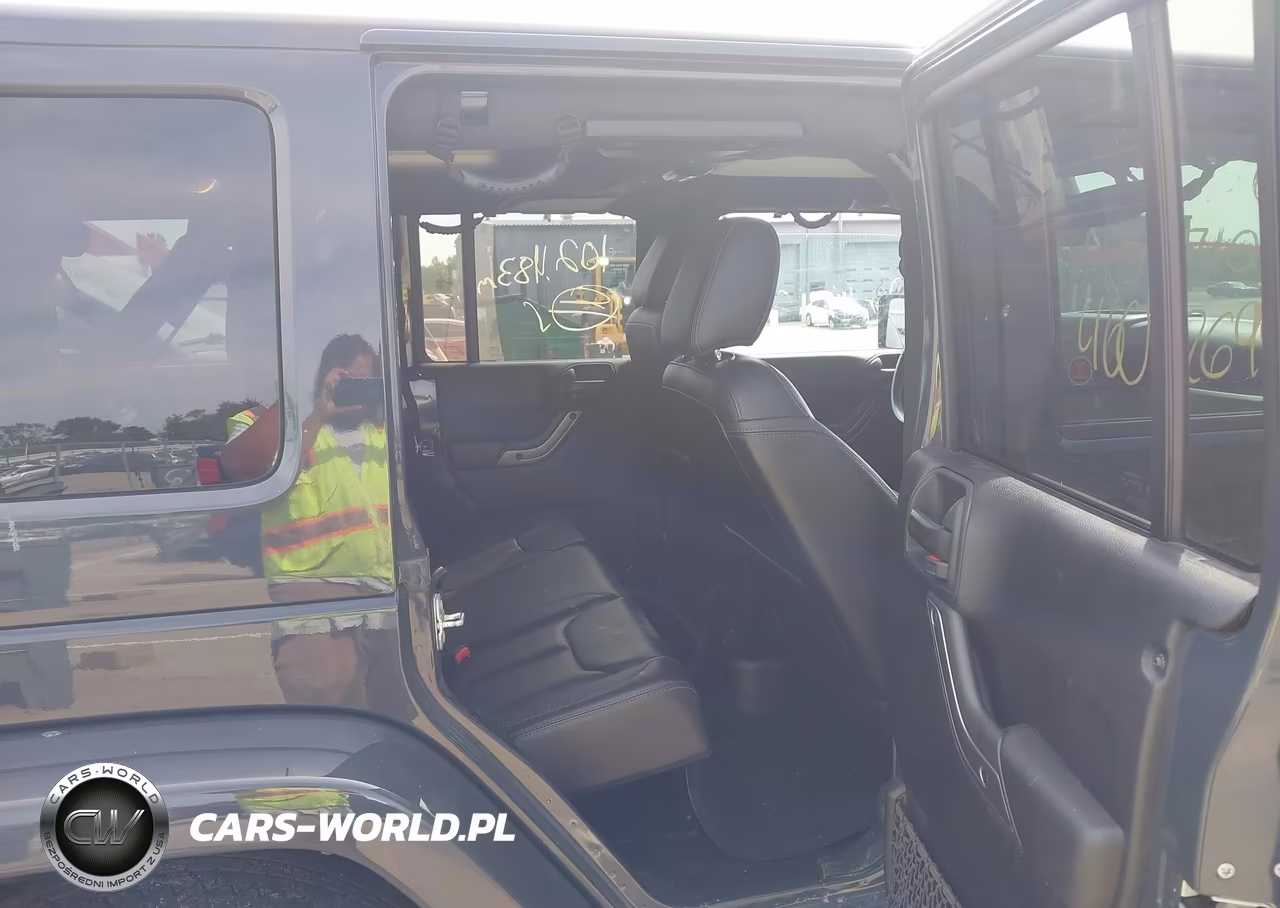 2018 Jeep Wrangler Jk Unlimited Sahara VIN:1C4BJWEG0JL845817 - 8