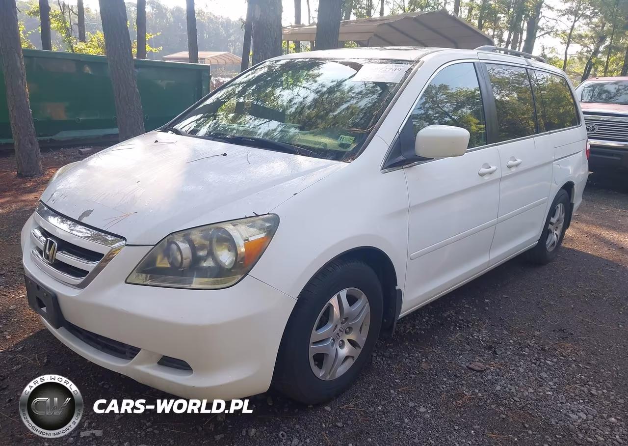 2007 Honda Odyssey Ex-L VIN:5FNRL38627B450625 - 2