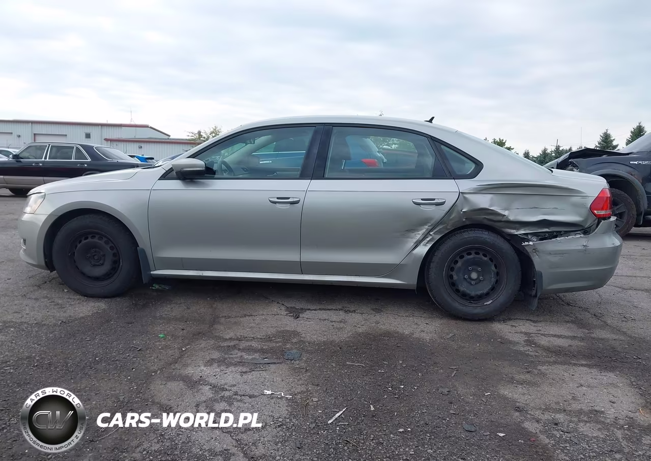 2013 Volkswagen Passat 2.5L S VIN:1VWAP7A3XDC032408 - 14