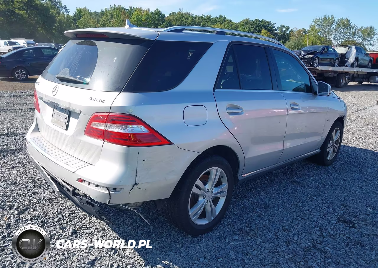 2012 Mercedes-Benz Ml 350 4Matic VIN:4JGDA5HB4CA004211 - 4