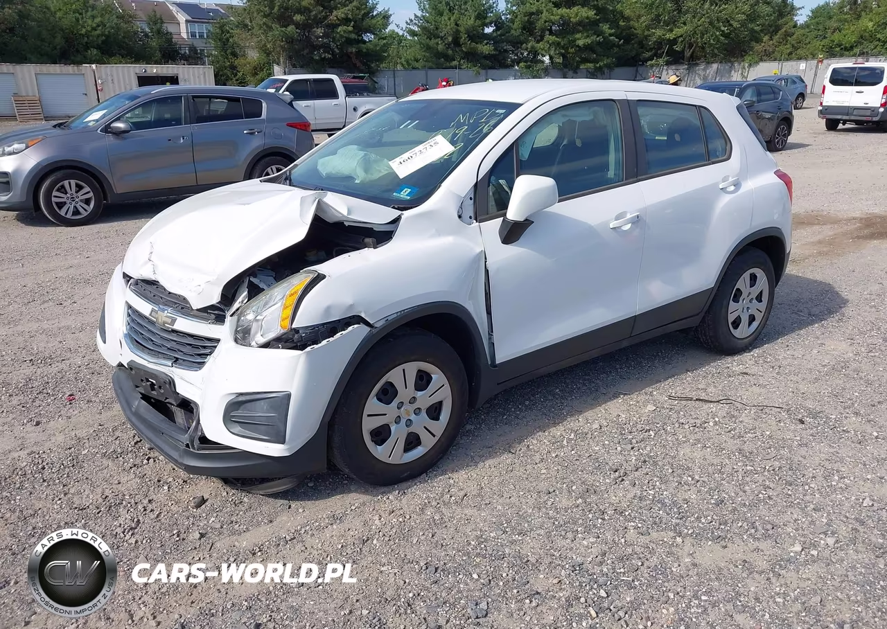 2016 Chevrolet Trax 1Ls VIN:3GNCJKSB4GL273077 - 2