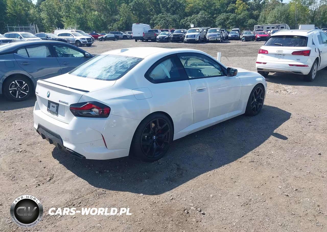 2025 BMW M240 I xDrive VIN:3MW53CM06S8F72690 - 4