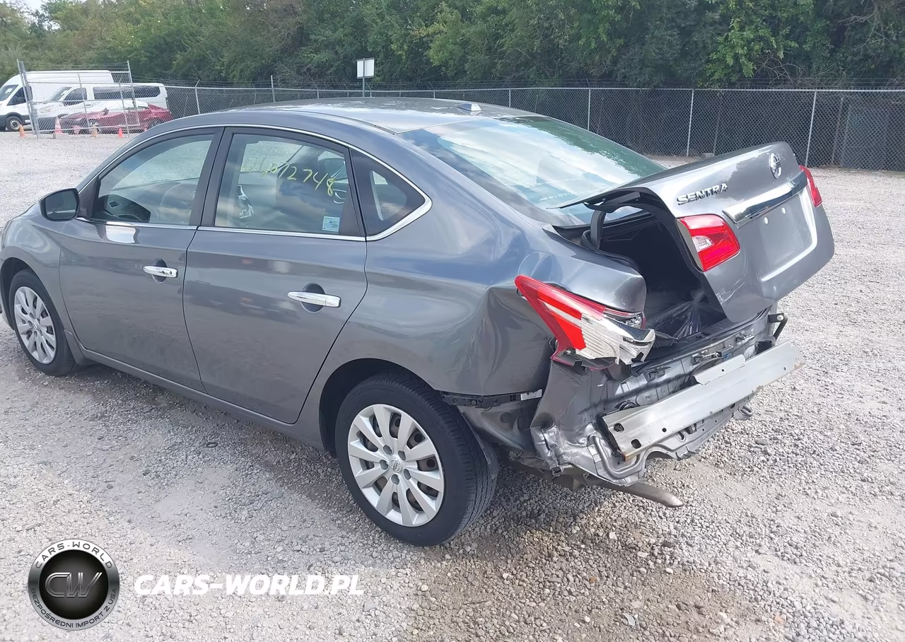2017 Nissan Sentra Sv VIN:3N1AB7AP1HY382644 - 3