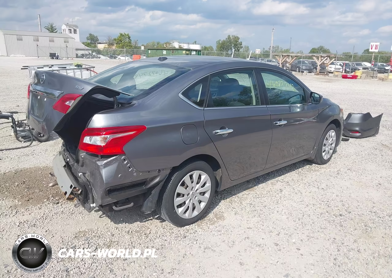 2017 Nissan Sentra Sv VIN:3N1AB7AP1HY382644 - 4