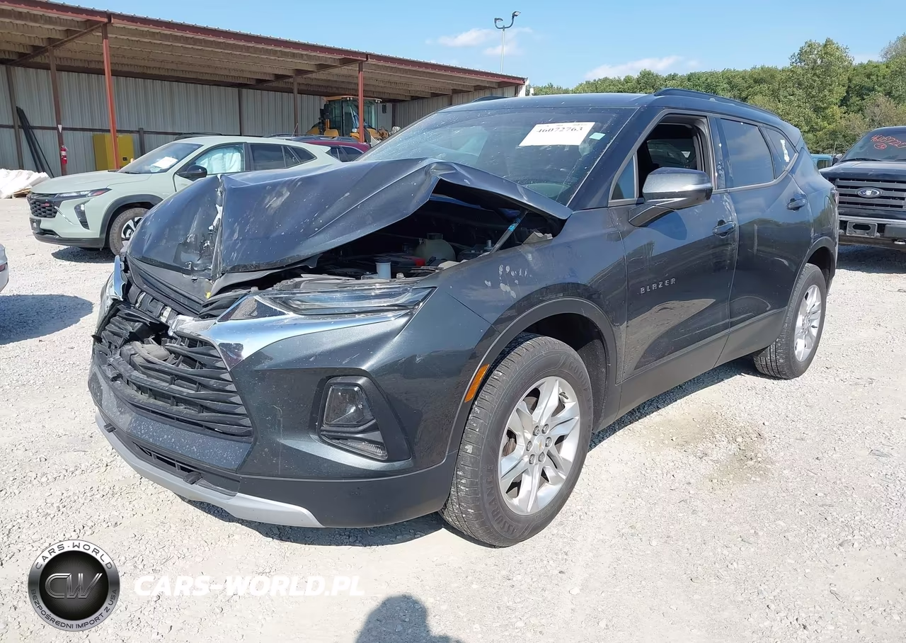 2020 Chevrolet Blazer Awd 2Lt VIN:3GNKBHRS9LS537444 - 2