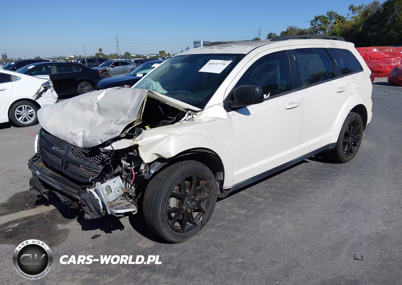 2018 Dodge Journey Sxt VIN:3C4PDCBG7JT254033 - 2