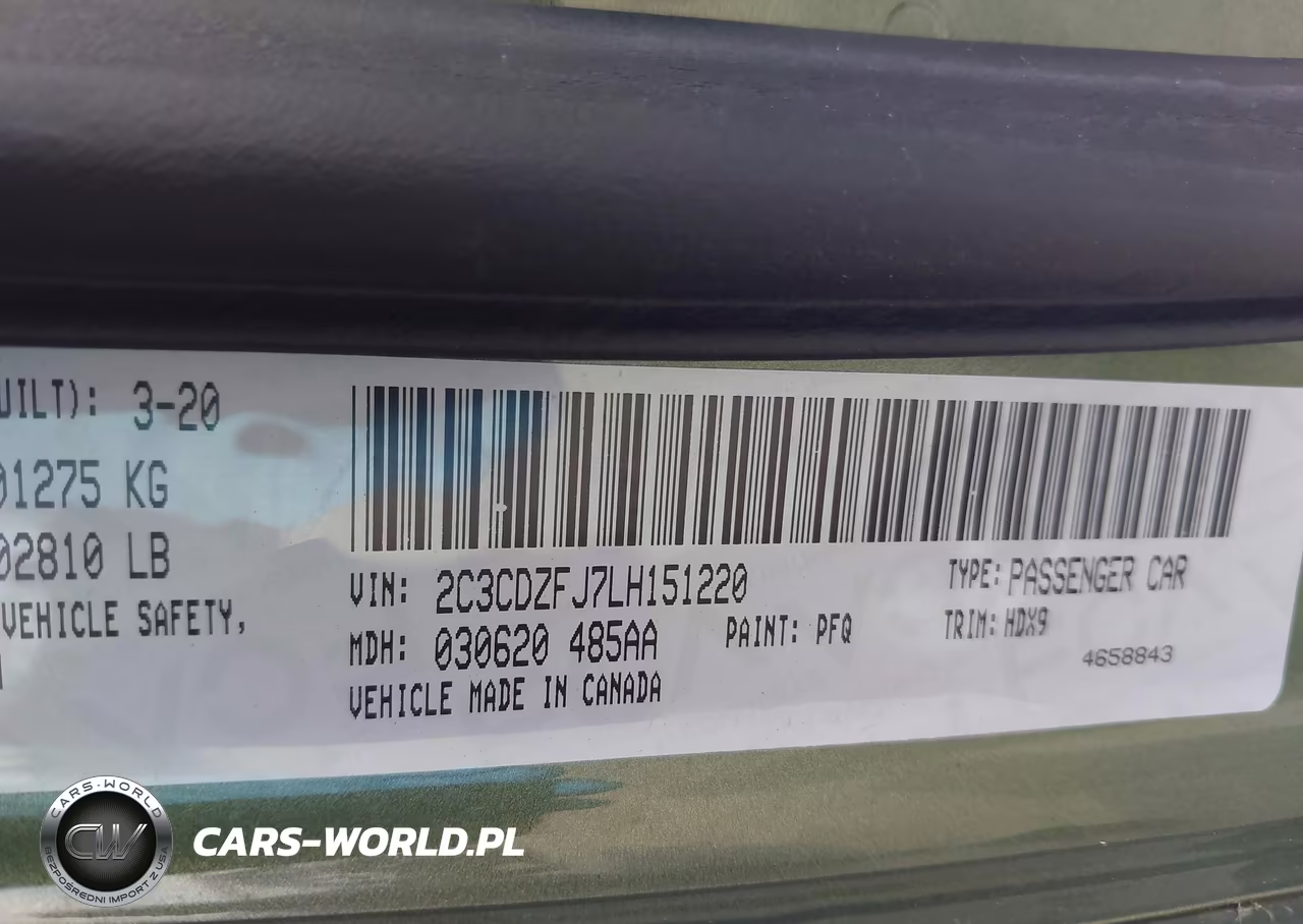 2020 Dodge Challenger R-T Scat Pack VIN:2C3CDZFJ7LH151220 - 9