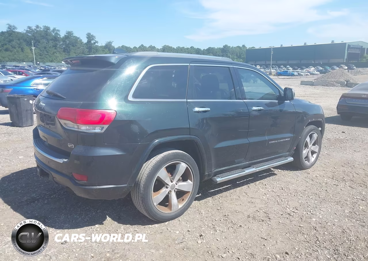2014 Jeep Grand Cherokee Overland VIN:1C4RJFCG7EC225988 - 4