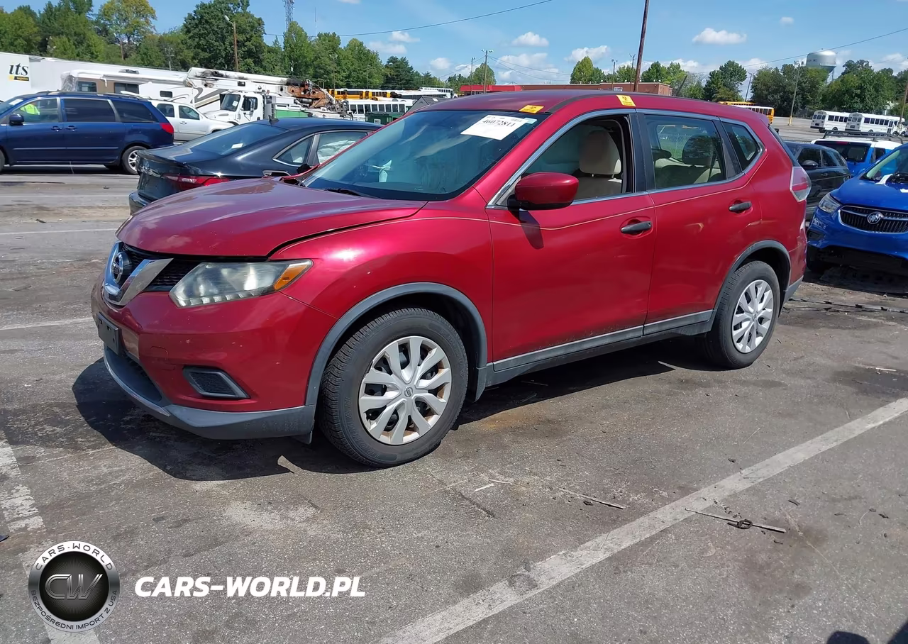 2016 Nissan Rogue S VIN:5N1AT2MT1GC897118 - 2