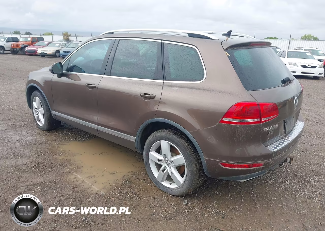 2012 Volkswagen Touareg Vr6 Lux VIN:WVGFF9BP0CD003903 - 3