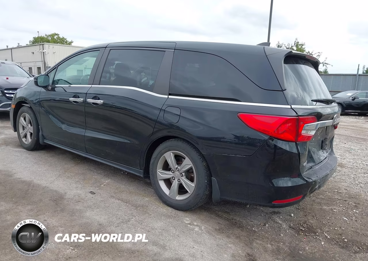2018 Honda Odyssey Ex-L VIN:5FNRL6H76JB001868 - 3