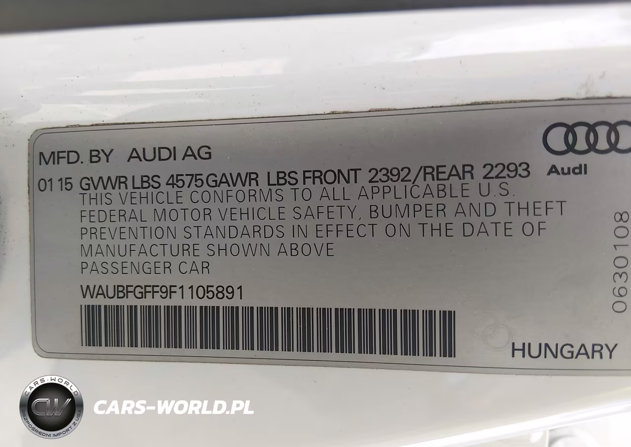 2015 Audi A3 2.0T Premium VIN:WAUBFGFF9F1105891 - 9