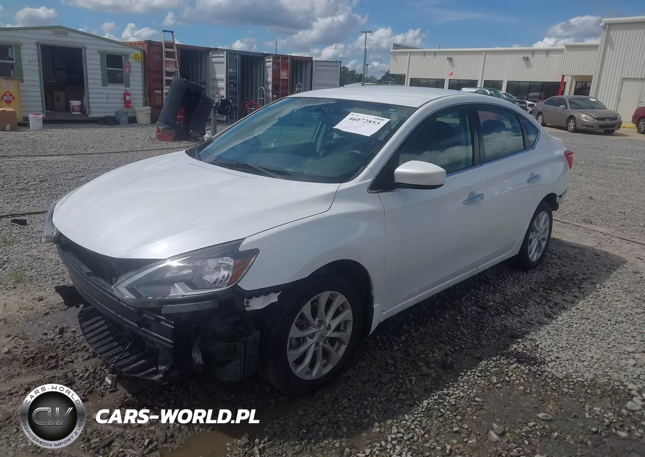 2019 Nissan Sentra Sv VIN:3N1AB7APXKY383783 - 2