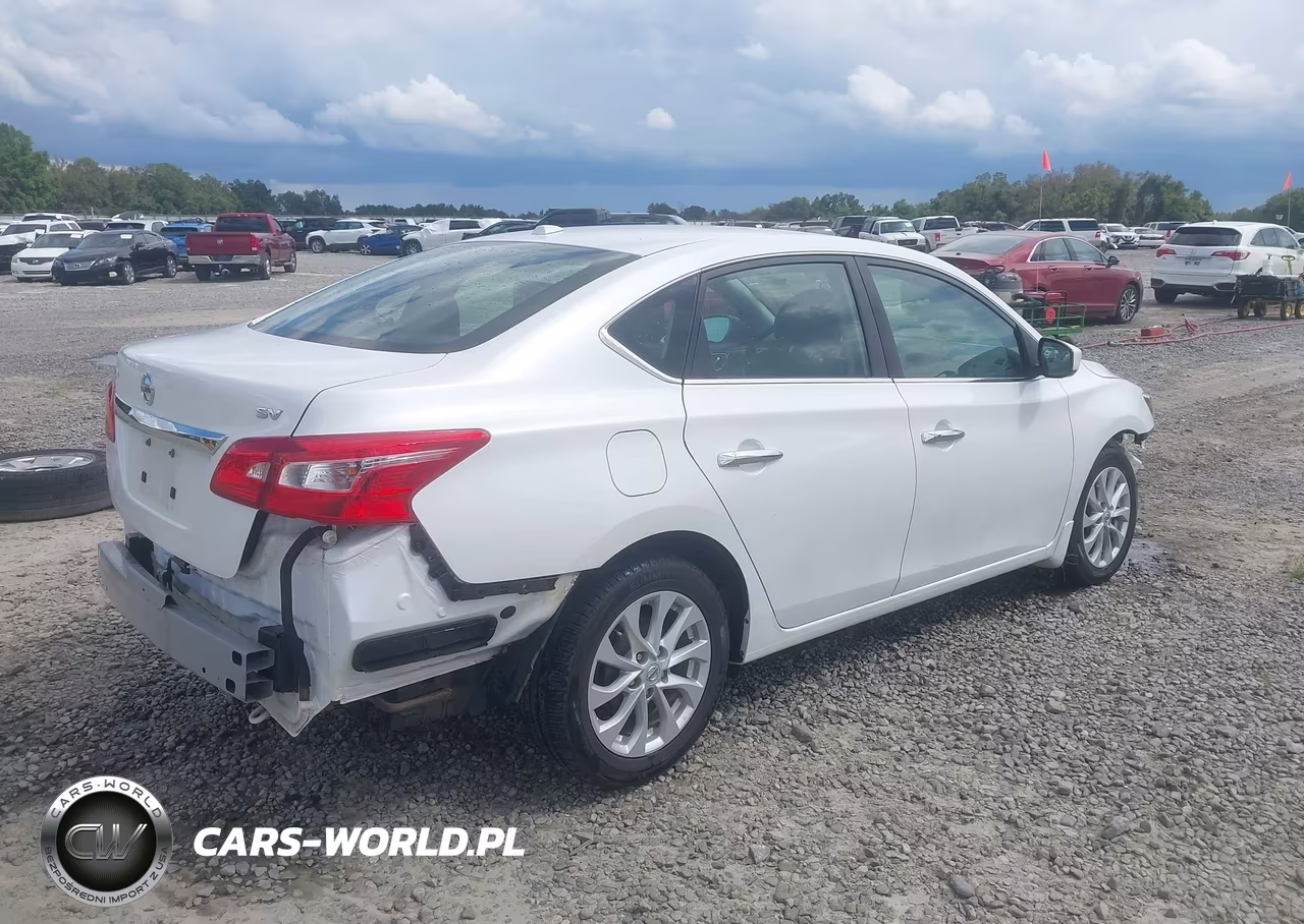 2019 Nissan Sentra Sv VIN:3N1AB7APXKY383783 - 4