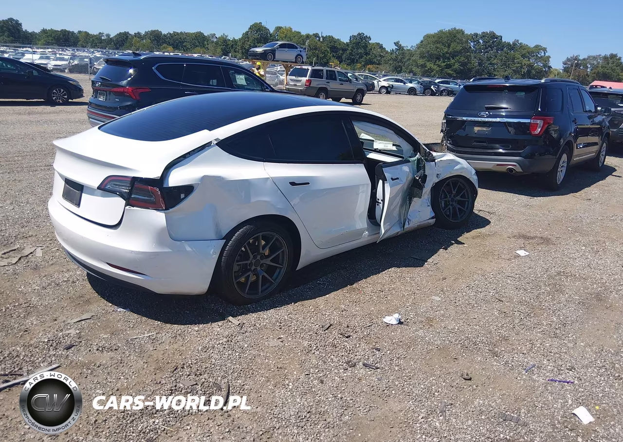 2021 Tesla Model 3 Standard Range Plus Rear-Wheel Drive VIN:5YJ3E1EA2MF047253 - 4