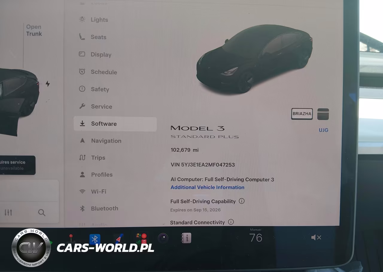 2021 Tesla Model 3 Standard Range Plus Rear-Wheel Drive VIN:5YJ3E1EA2MF047253 - 7