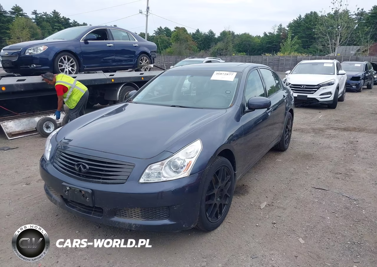 2008 Infiniti G35X VIN:JNKBV61FX8M271585 - 2