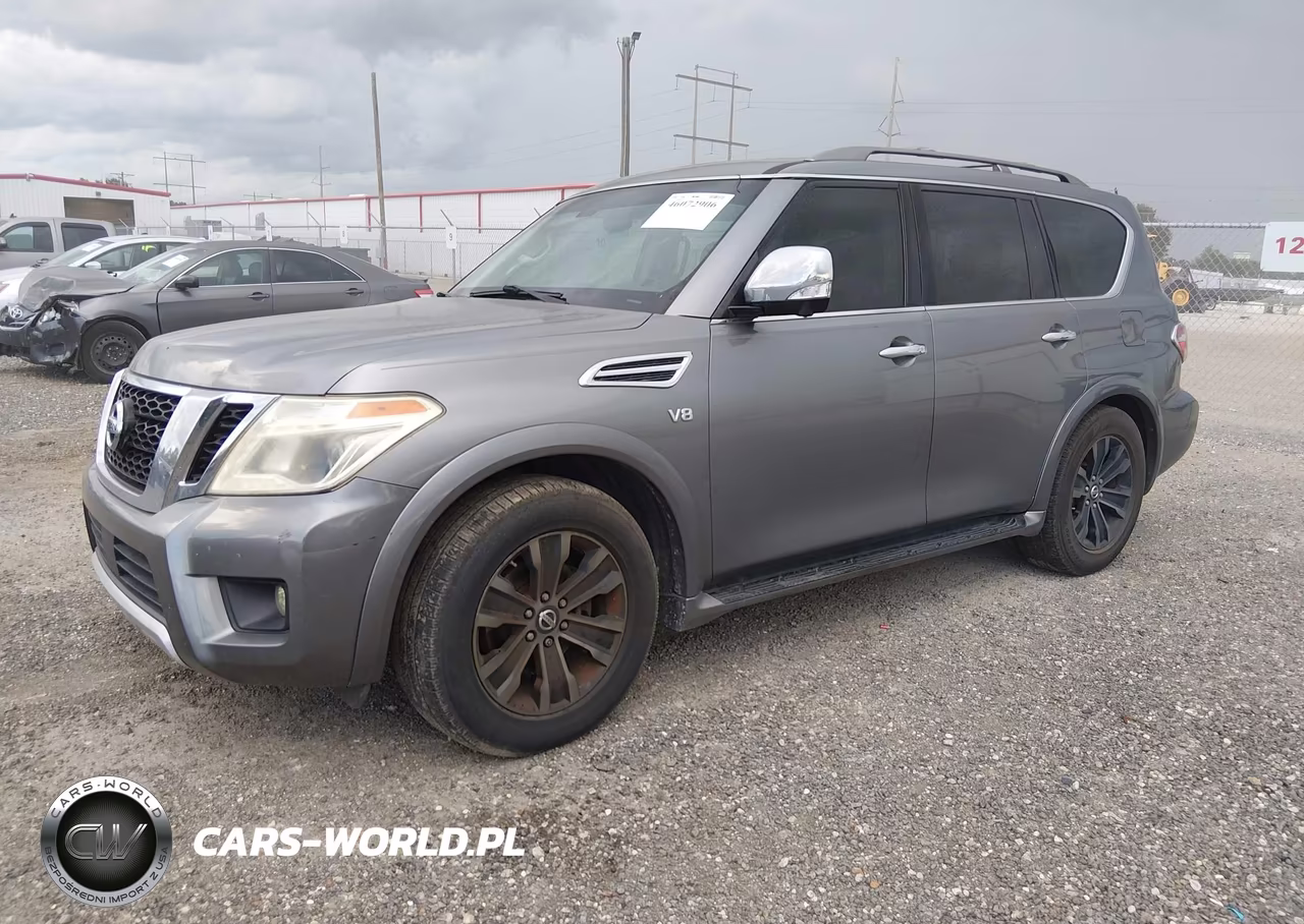 2017 Nissan Armada Platinum VIN:JN8AY2ND1H9000766 - 2