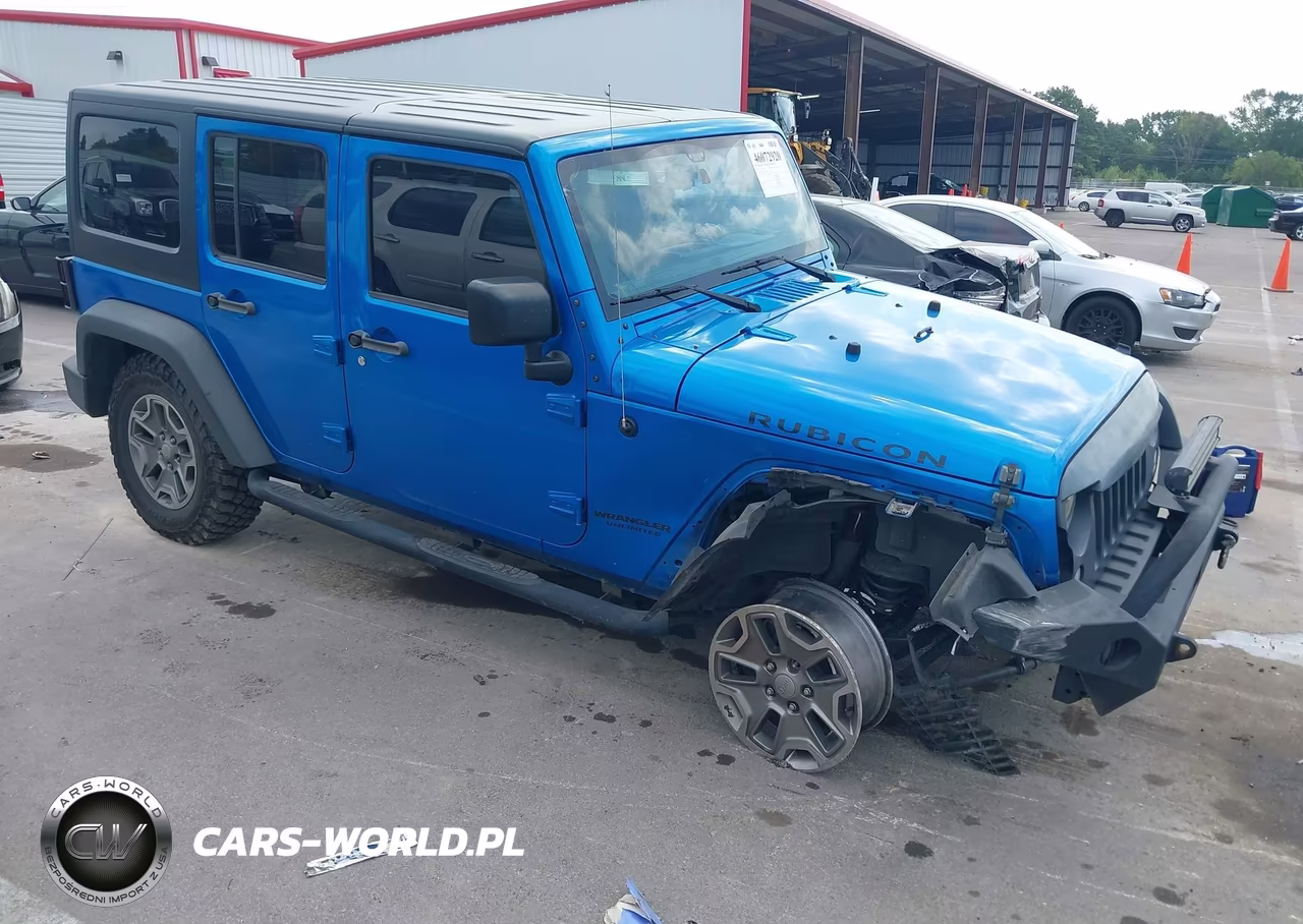 2015 Jeep Wrangler Unlimited Rubicon VIN:1C4BJWFG6FL631307 - 1