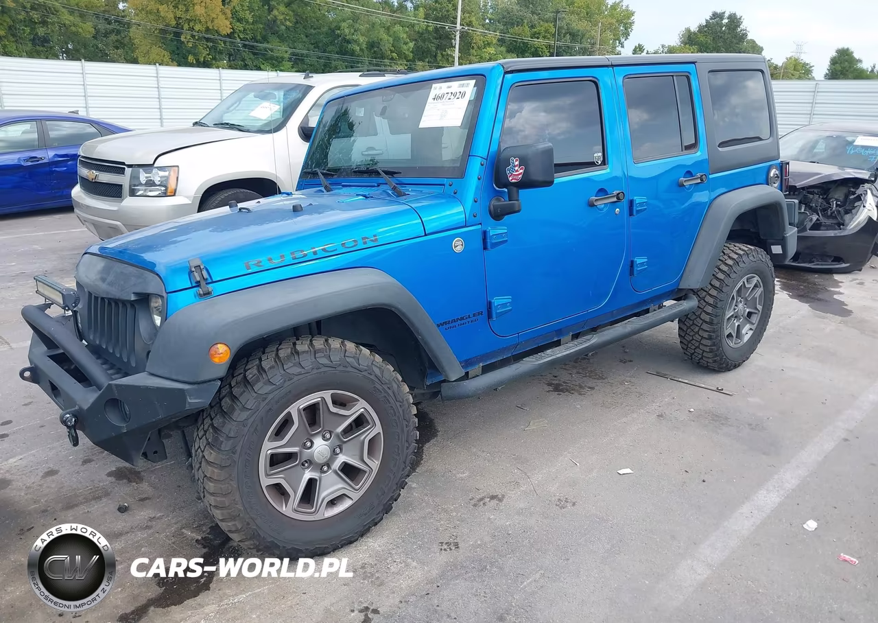 2015 Jeep Wrangler Unlimited Rubicon VIN:1C4BJWFG6FL631307 - 2