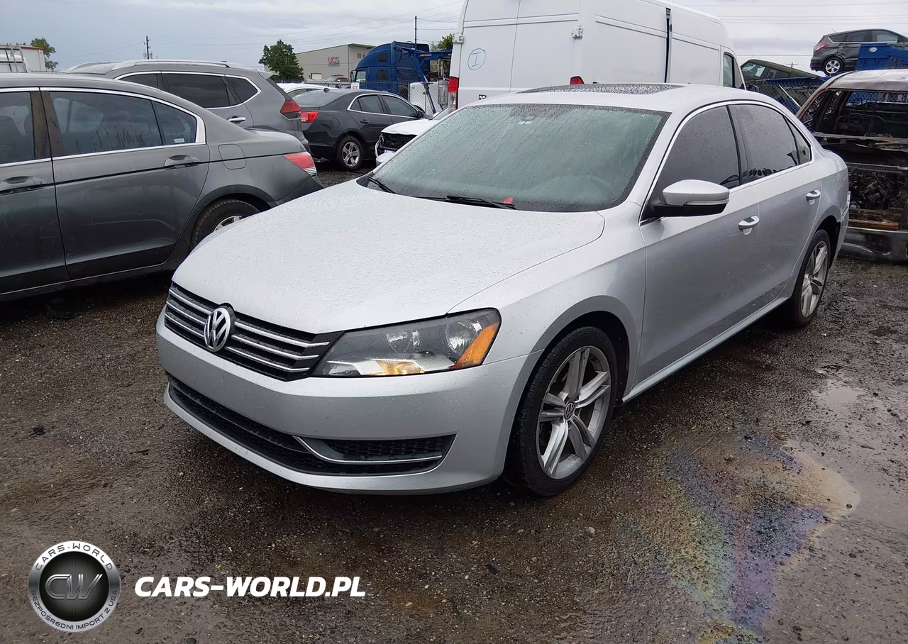 2014 Volkswagen Passat 1.8T Se VIN:1VWBS7A35EC057821 - 2