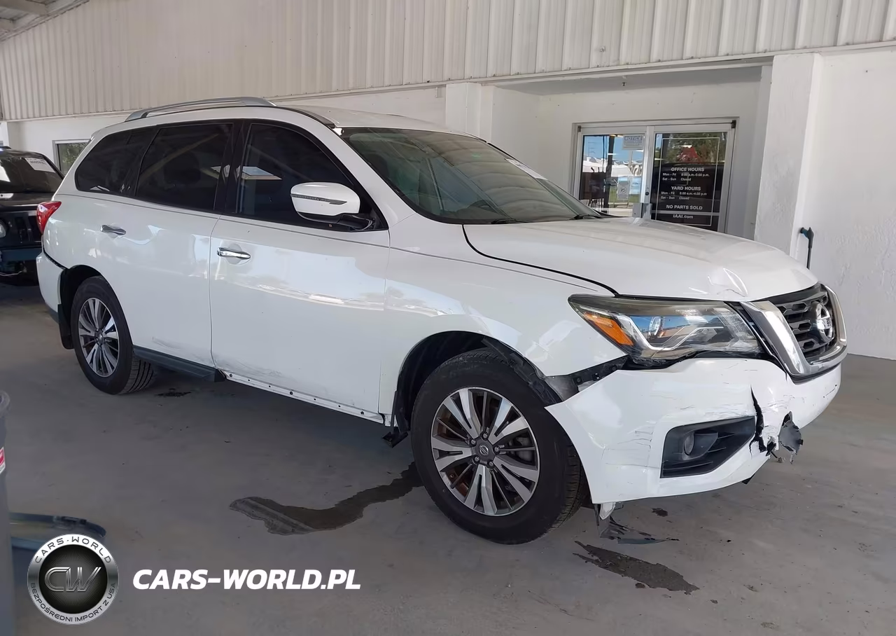 2017 Nissan Pathfinder S VIN:5N1DR2MN7HC914082 - 1