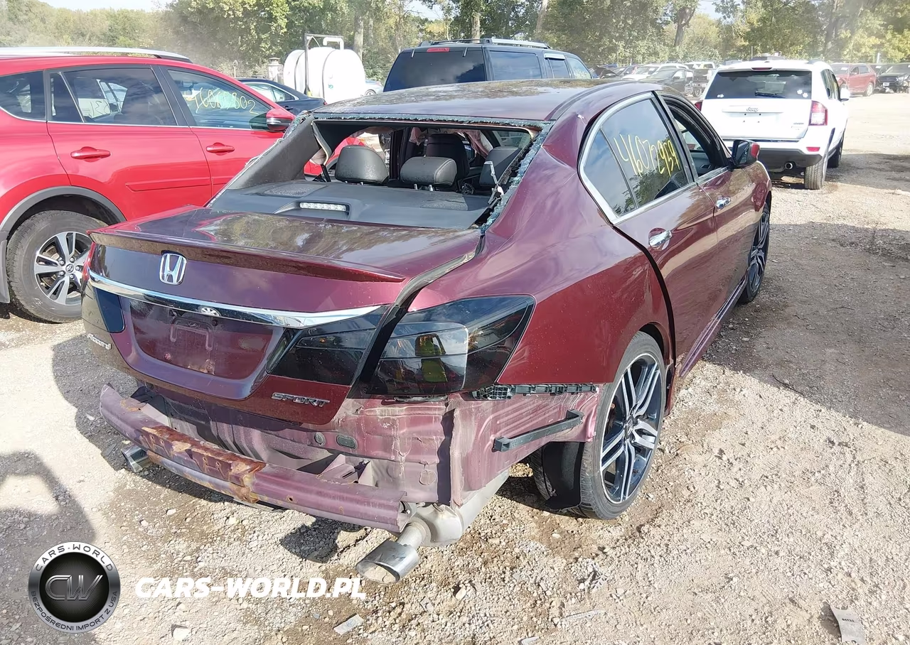 2016 Honda Accord Sport VIN:1HGCR2F50GA139715 - 4