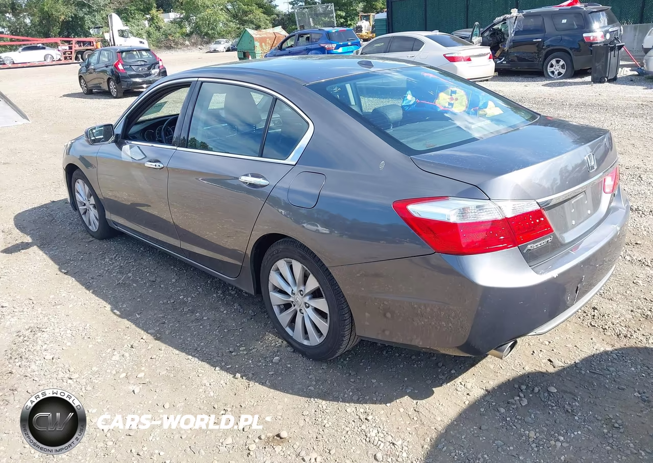 2013 Honda Accord Ex-L V-6 VIN:1HGCR3F81DA047217 - 3
