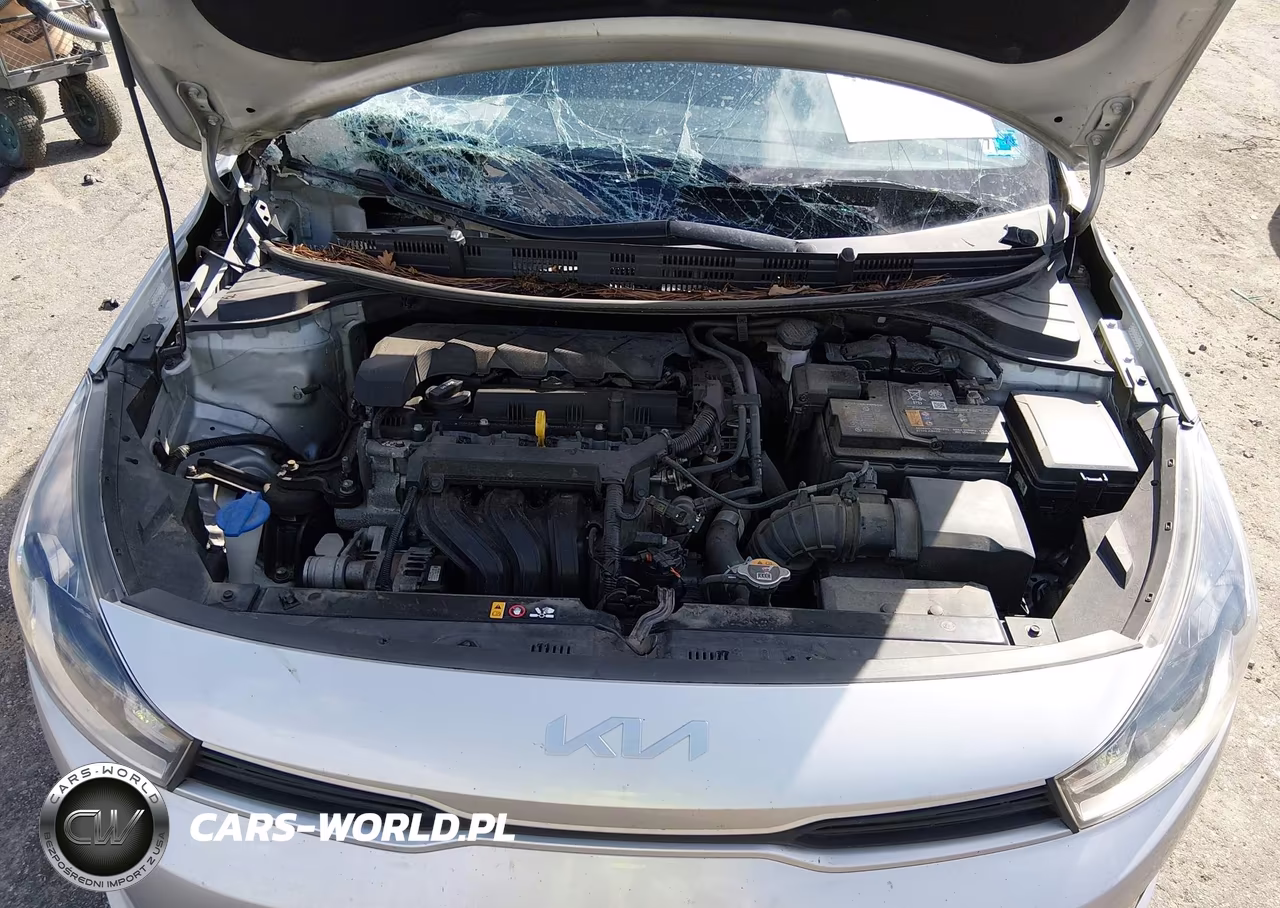 2022 Kia Rio Lx VIN:3KPA24AD8NE447424 - 10