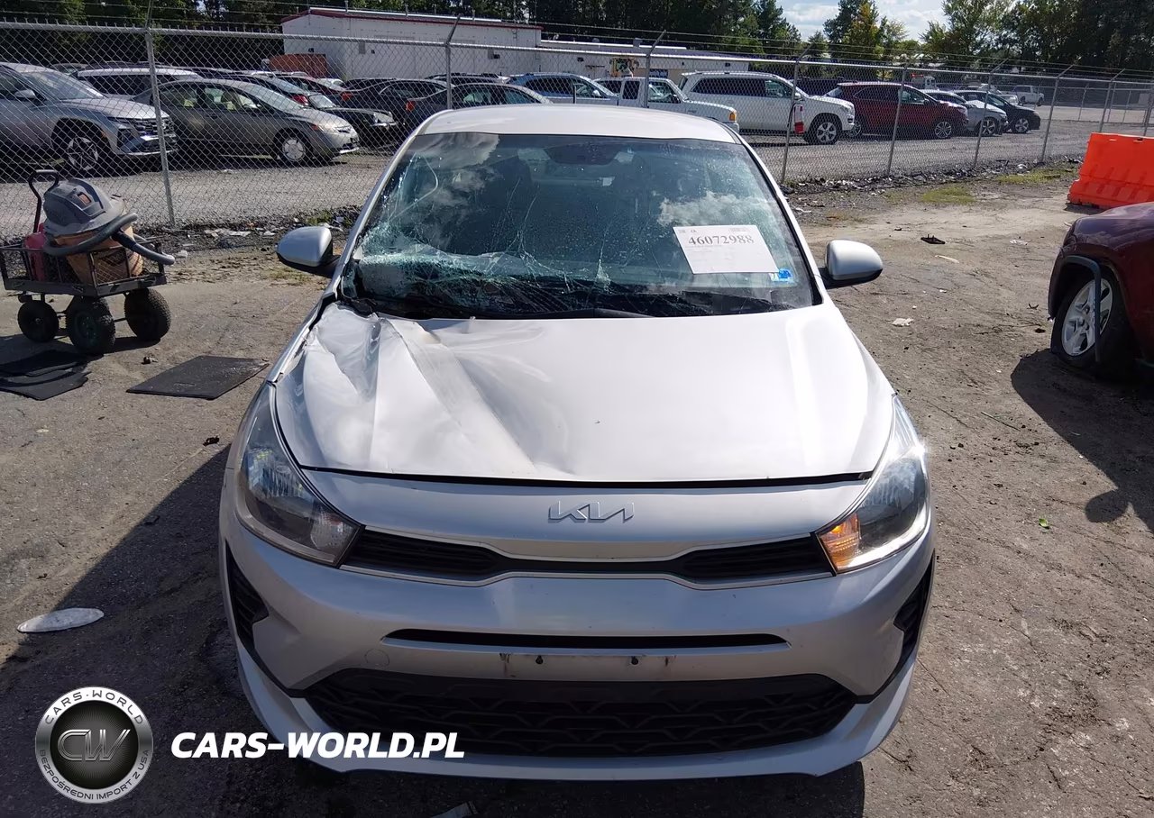 2022 Kia Rio Lx VIN:3KPA24AD8NE447424 - 12