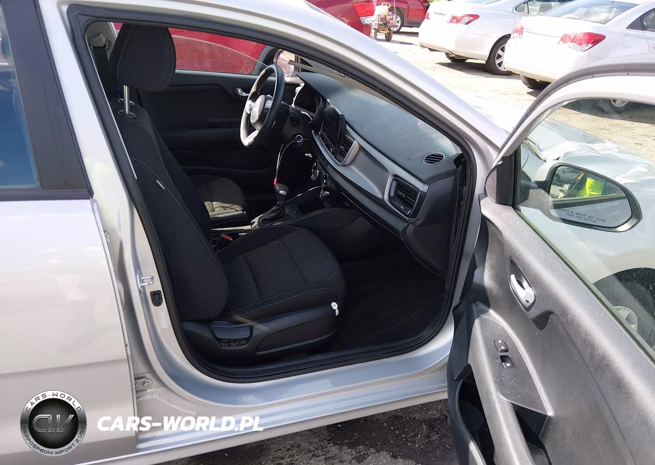2022 Kia Rio Lx VIN:3KPA24AD8NE447424 - 5